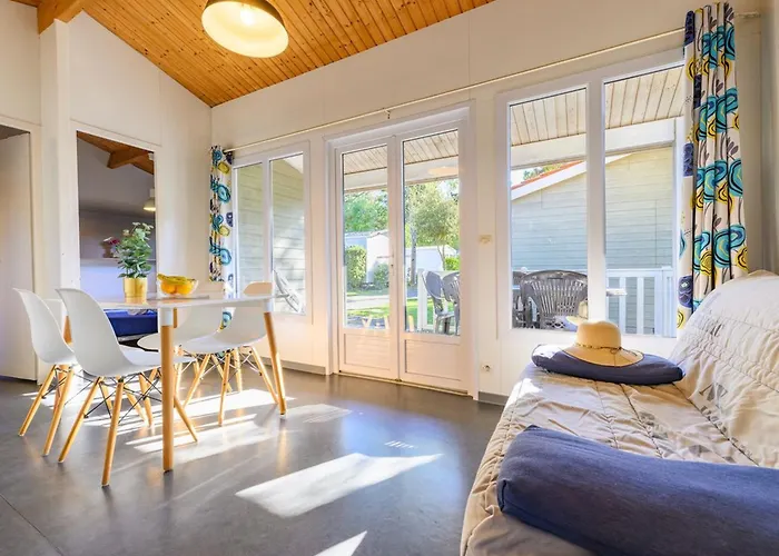 Camping Mobil 5 Pers A Saint-jean-de-monts Avec Terrasse - Api-1-52-1134 *